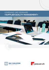 Broschüre Supplier Quality Management - SAQ-QUALICON AG